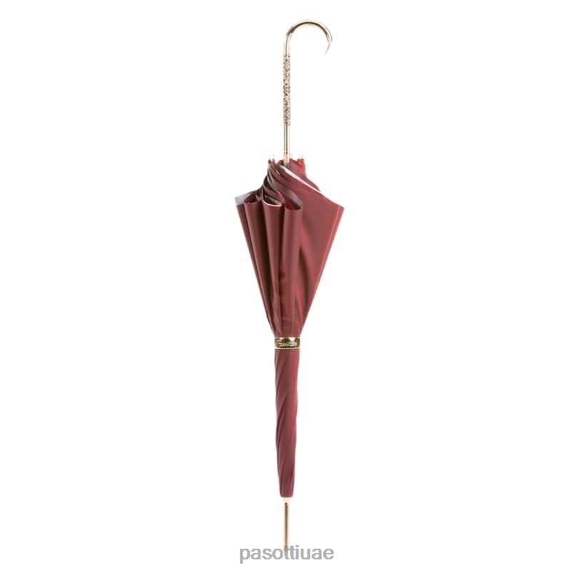 مظلة | 189 53910-88 c30-3 - مظلة عتيقة بورجوندي، قماش مزدوج PASOTTI Z446V394